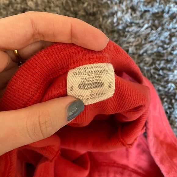 Low back red thong bodysuit (VINTAGE) - Picture 3 of 3